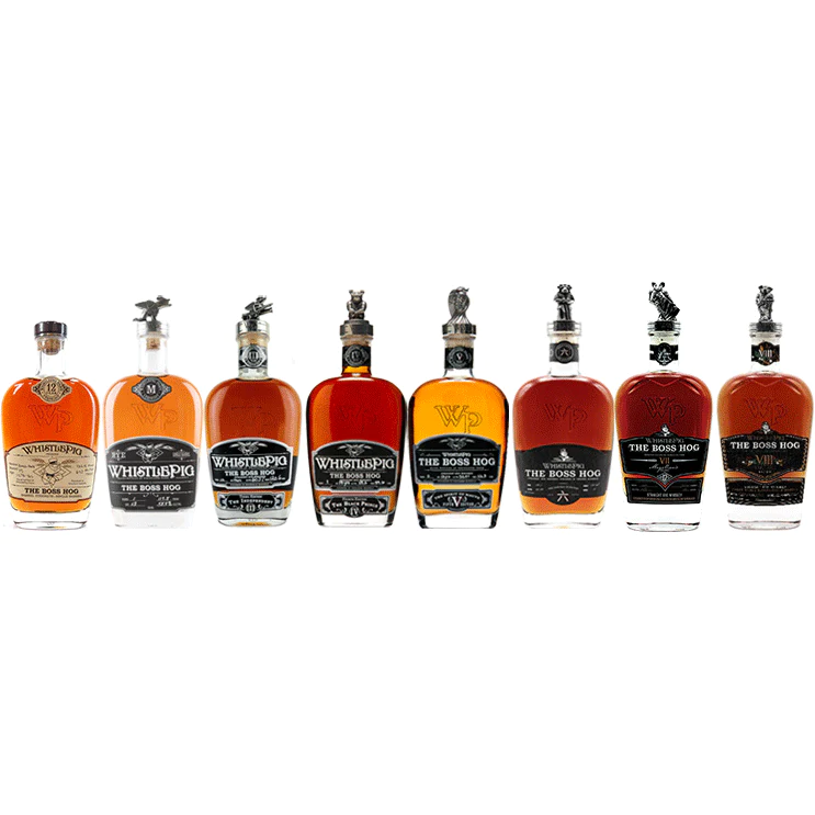 WhistlePig The Boss Hog Complete Set 1-8
