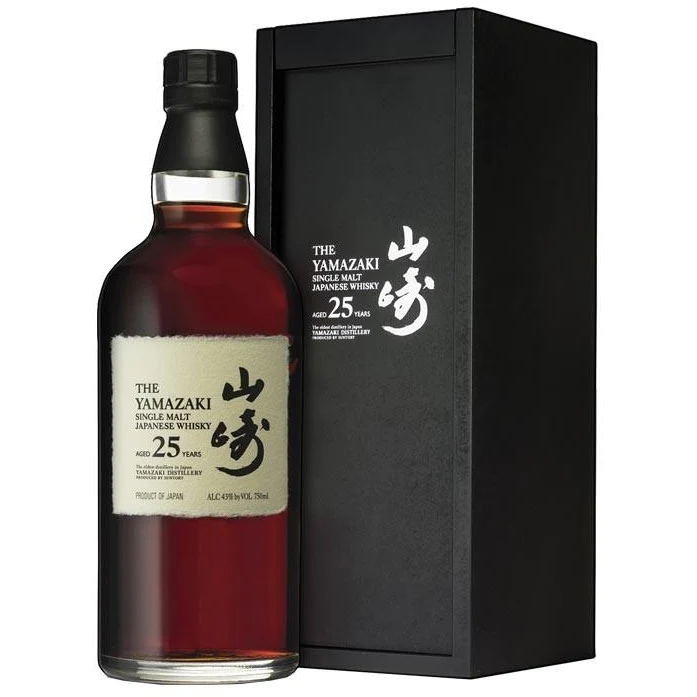 The Yamazaki 25 Year Old Single Malt Japanese Whisky