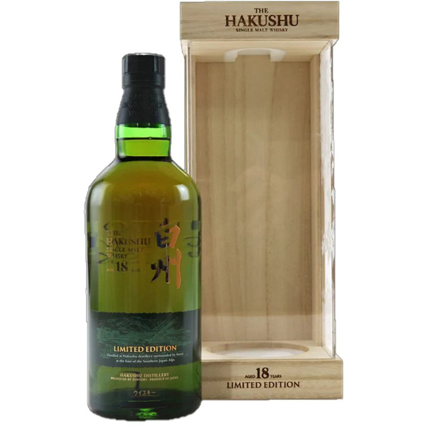 Suntory Hakushu 18 Year Old Limited Edition Japanese Whisky